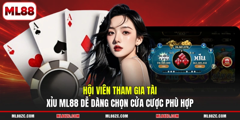 Tài Xỉu ML88 - 5 Quy Tắc Cần Nắm Trước Khi Vào Ván Chơi 3 Hội viên tham gia tài xỉu ML88 dễ dàng chọn cửa cược phù hợp